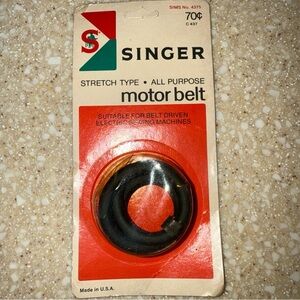 Singer Stretch Type Motor Belt Sewing Parts Machine Vintage NEW in Package